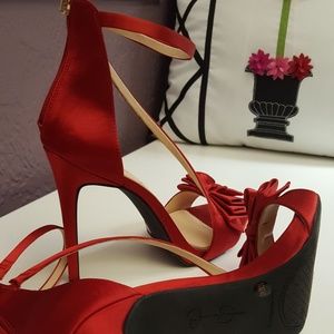 Jessica Simpson Heels Red size 10 NEW